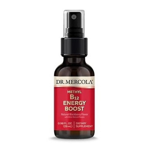 Dr. Mercola Vitamín B12 Energy Booster 29 ml
