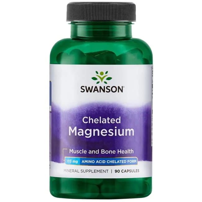 Swanson Albion chelát hořčíku 133 mg 90 kapslí