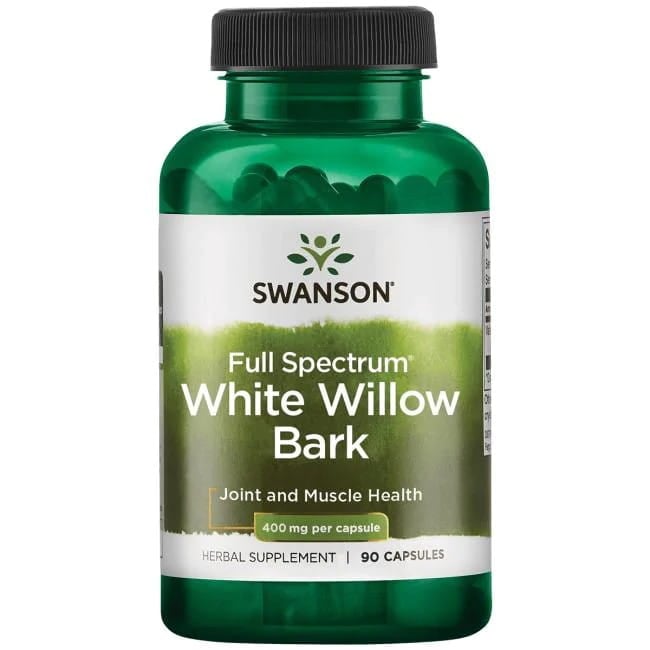 Swanson White Willow Bark (vrba bílá) 400 mg 90 kapslí