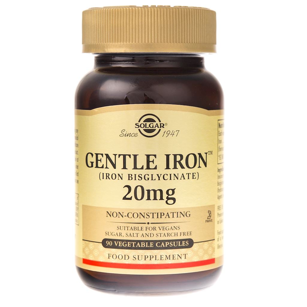 Solgar Gentle Iron (železo) 90 kapslí