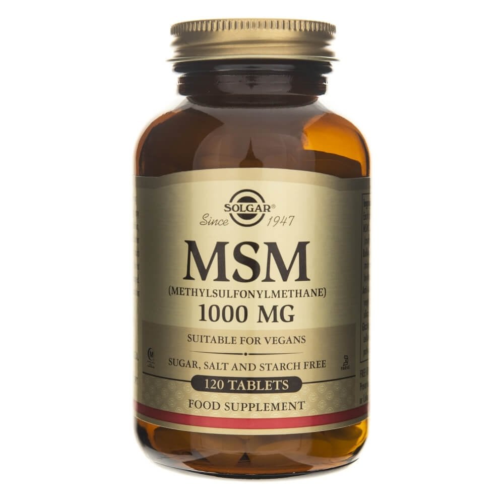 Solgar MSM 1000 mg 120 tabliet