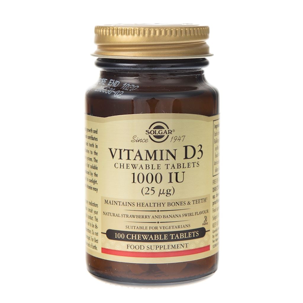 Solgar Vitamin D3 1000 IU 100 tablet