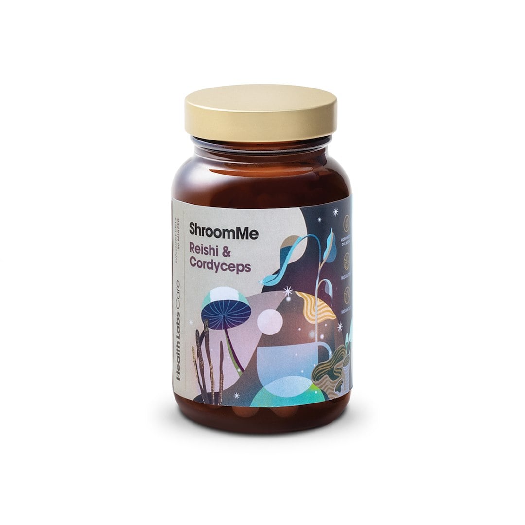Health Labs Care ShroomMe Reishi & Cordyceps 90 odmeriek