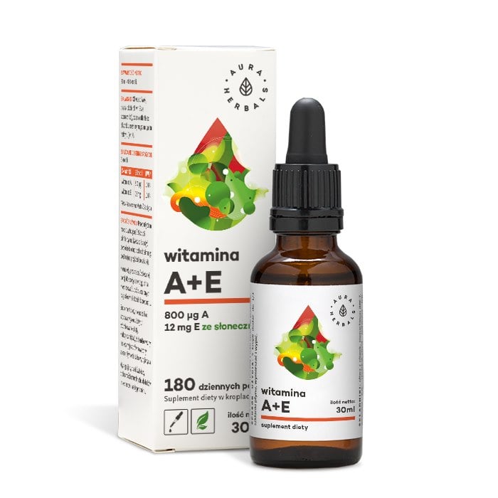 Aura Herbals Vitamin A + E 30 ml v kapkách