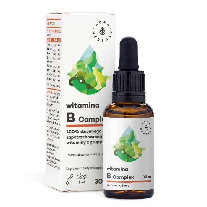 Aura Herbals Vitamin B Complex 30 ml v kapkách