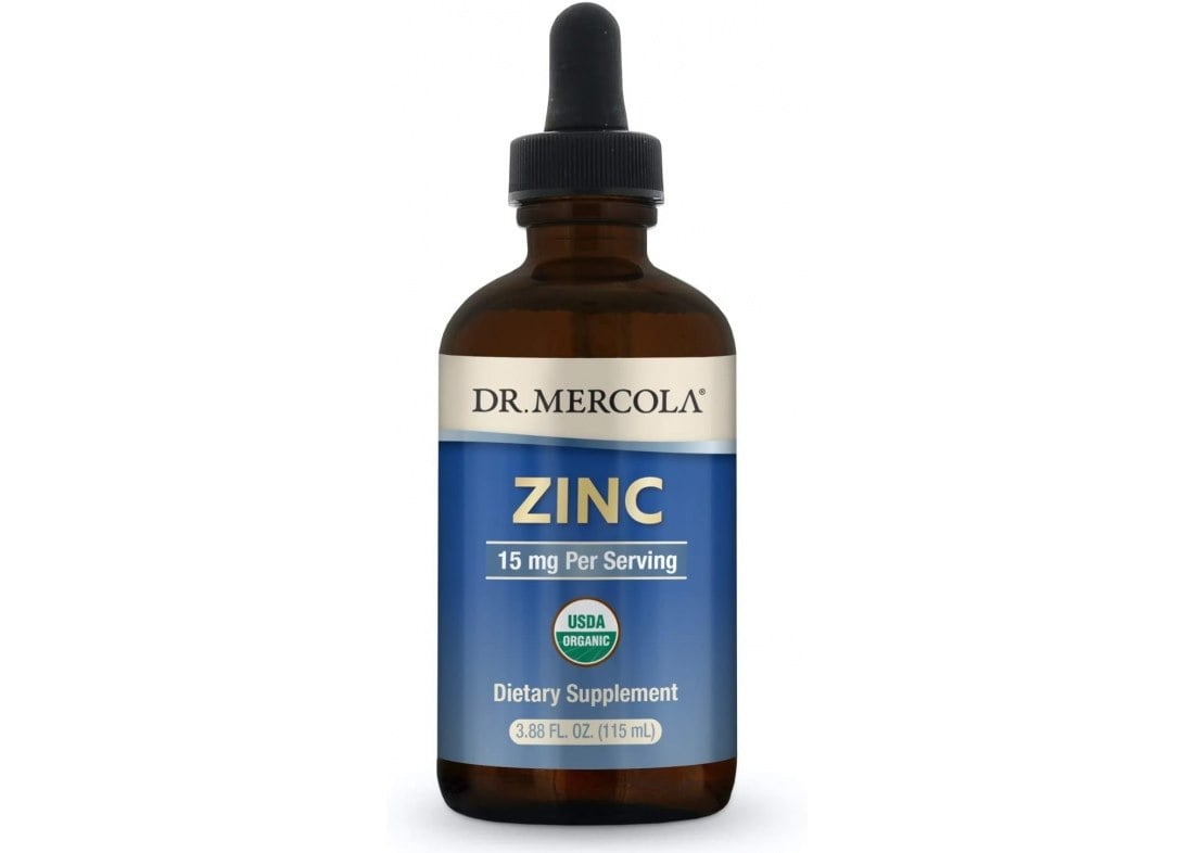 Dr. Mercola Síran zinečnatý 15 mg 115 ml