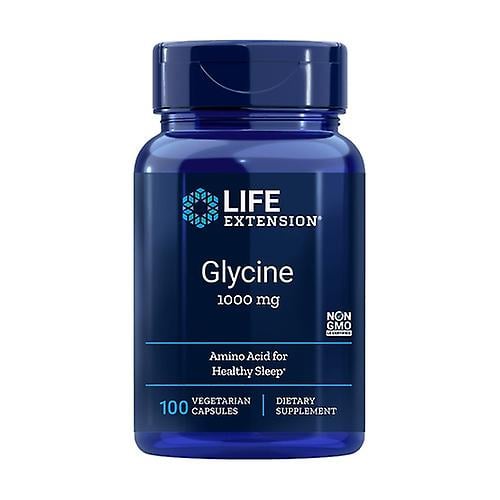 Life Extension Glycine (glycín) 1000 mg 100 kapsúl