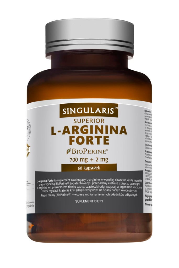 Singularis Superior L-arginin Forte 700 mg 60 kapslí