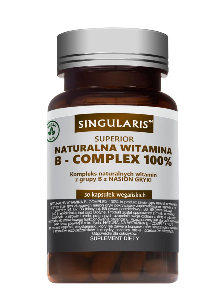 Singularis Superior Přírodní vitamín B-complex 100% 30 kapslí