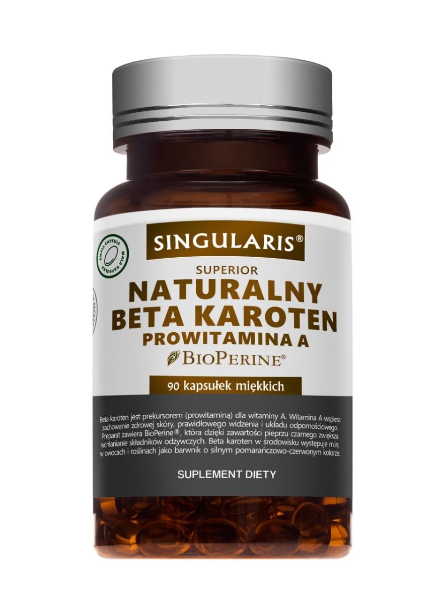 Singularis Superior Prírodný betakarotén provitamín A 90 kapsúl