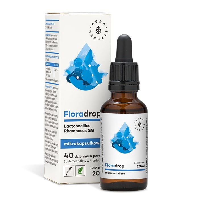 Aura Herbals Floradrop Lactobacillus Rhamnosus GG 20 ml v kvapkách