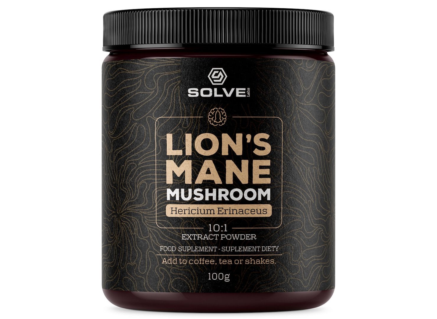 SolveLabs Lion's Mane (Korálovec ježatý) 10:1 100 g
