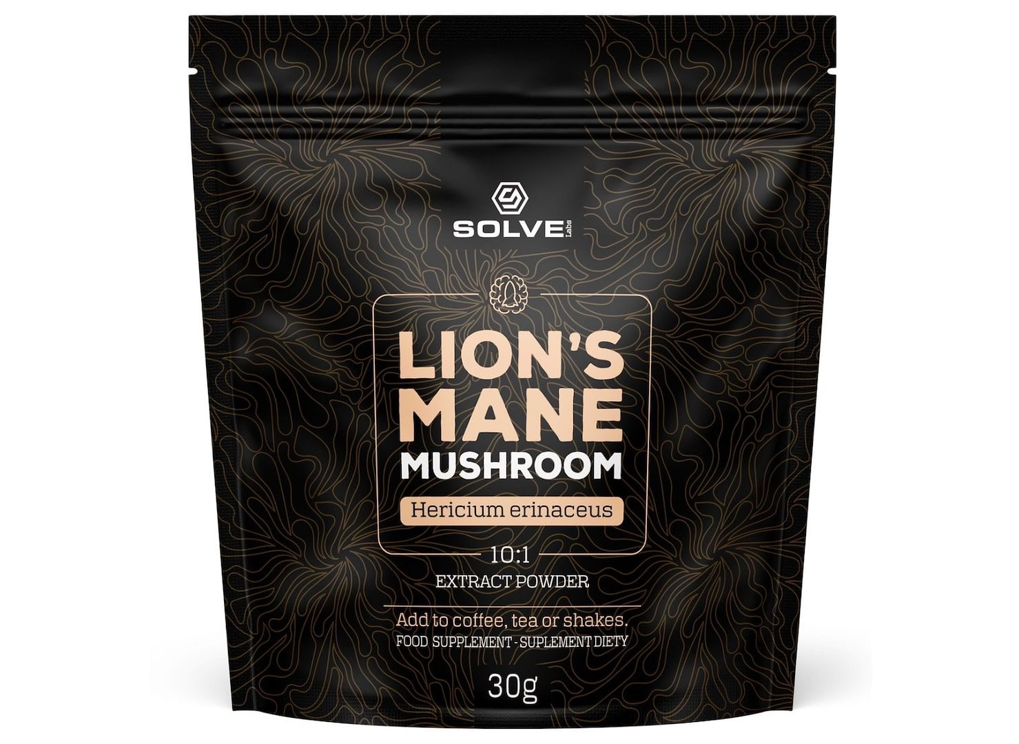 SolveLabs Lion's Mane (Korálovec ježatý) 10:1 30 g