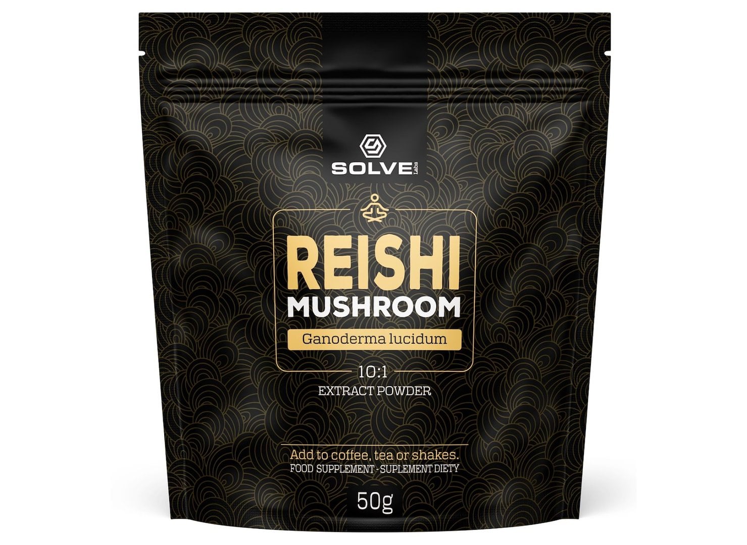 SolveLabs Reishi (Ganoderma Lucidum) 10:1 50 g v prášku