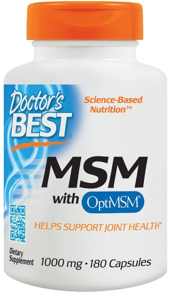 Doctor's Best OptiMSM 1000 mg 180 kapsúl