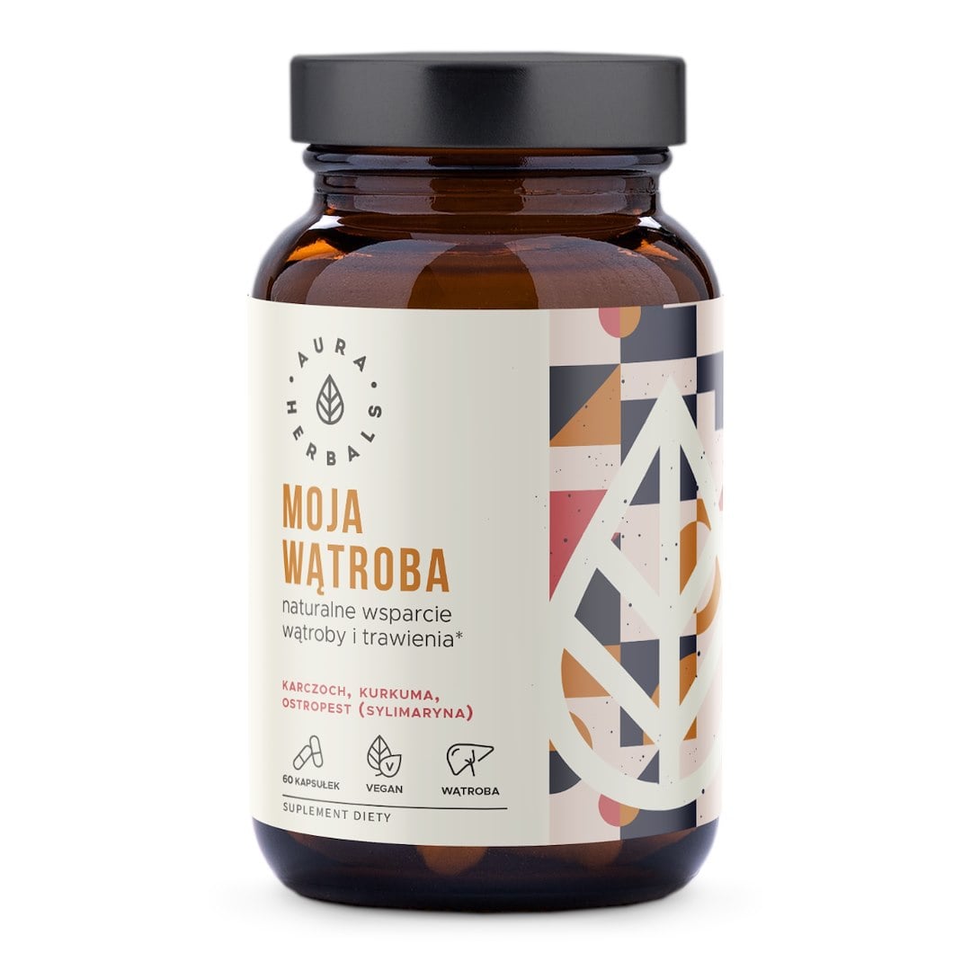 Aura Herbals Moja pečeň (artičoka, pestrec, kurkuma) 60 kapsúl