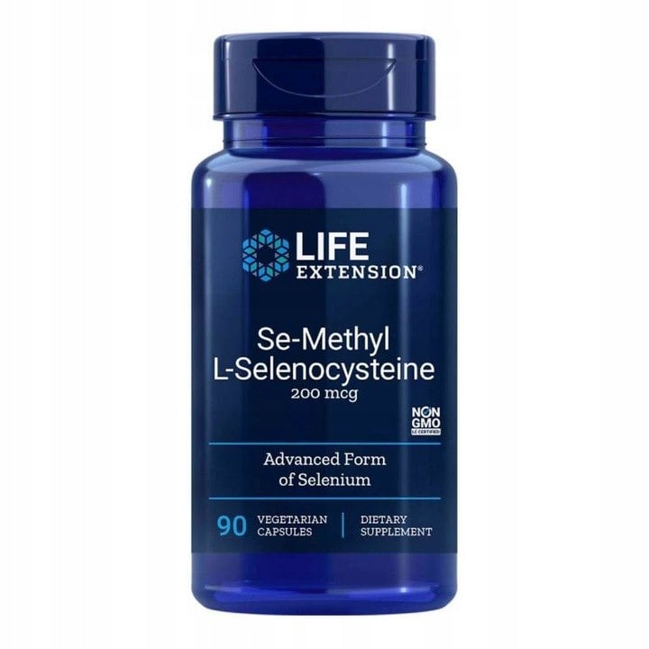 Life Extension Selén (Se-Methyl L-Selenocysteine) 200 µg 90 kapsúl