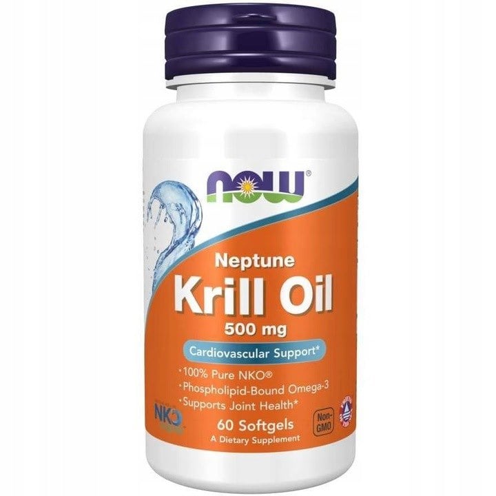 Now Foods Neptune Krill Oil (krilový olej) 500 mg 60 kapsúl