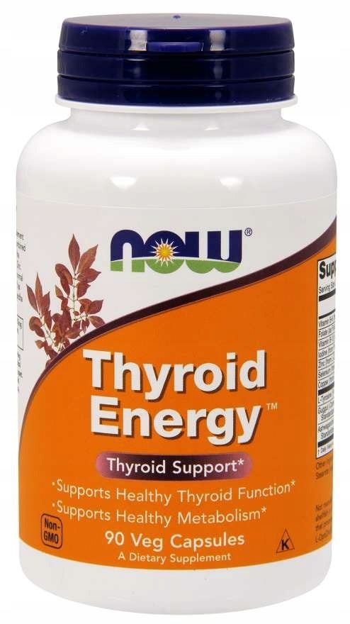 Now Foods Thyroid Energy (podpora štítnej žľazy) 90 kapsúl
