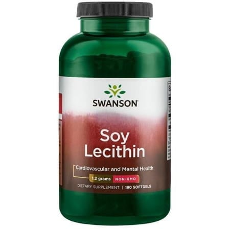 Swanson Lecitín 1200 mg 180 kapsúl