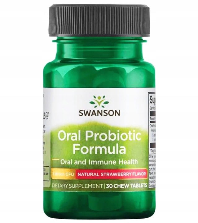 Swanson Oral Probiotic Formula probiotikum v tabletách k cucání