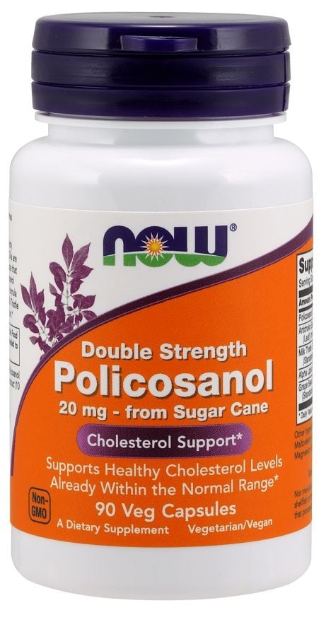 Now Foods Policosanol 20 mg 90 kapslí