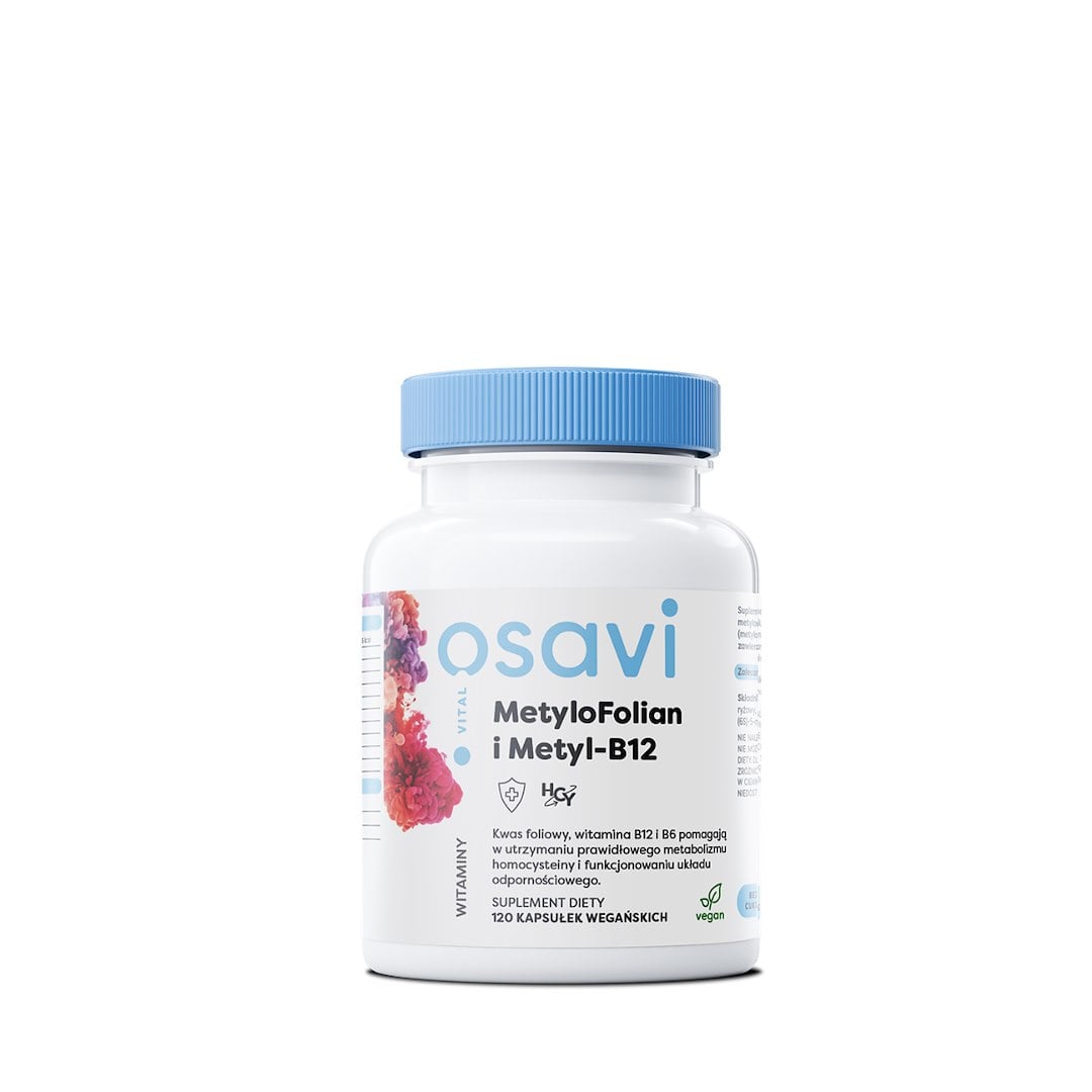 Osavi Methylfolát a Methyl B12 120 kapslí