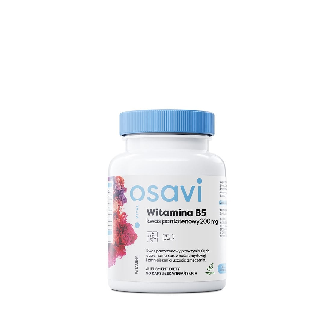 Osavi Vitamín B5 kyselina pantoténová 200 mg 90 kapsúl