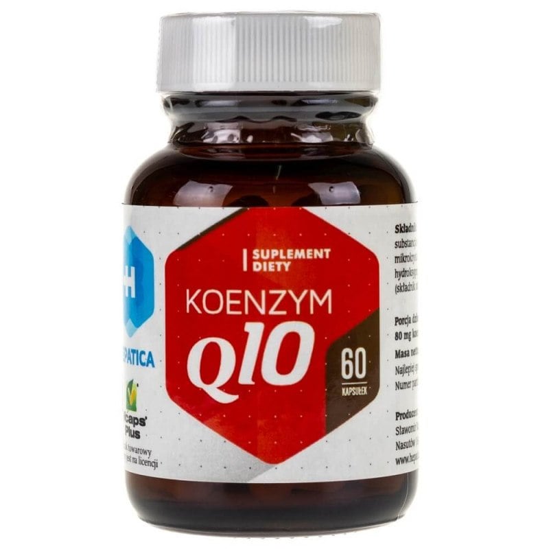 HEPATICA Koenzým Q10 (ubichinón) 80 mg 60 kapsúl