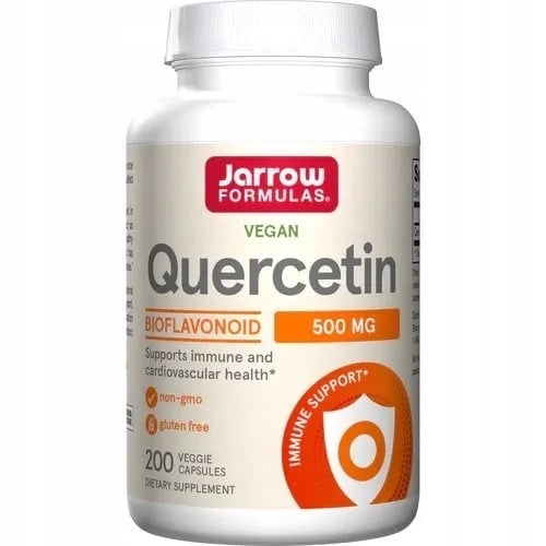 Jarrow Formulas Quercetin 500 mg (kvercetin) 200 kapslí