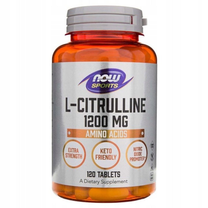 Now Foods L-Citrulline 1200 mg Extra Strength 120 tablet