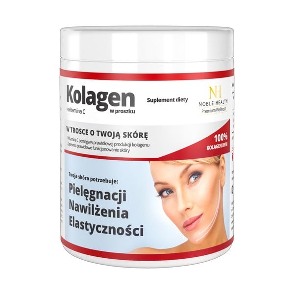 Noble Health Kolagen + vitamin C v prášku 100 g
