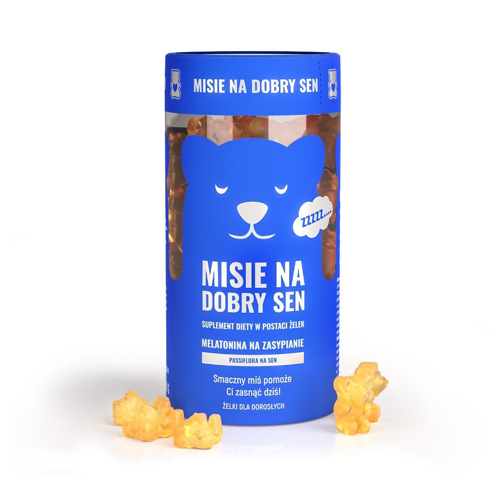 Noble Health Medvedíky na dobrý spánok 60 želé