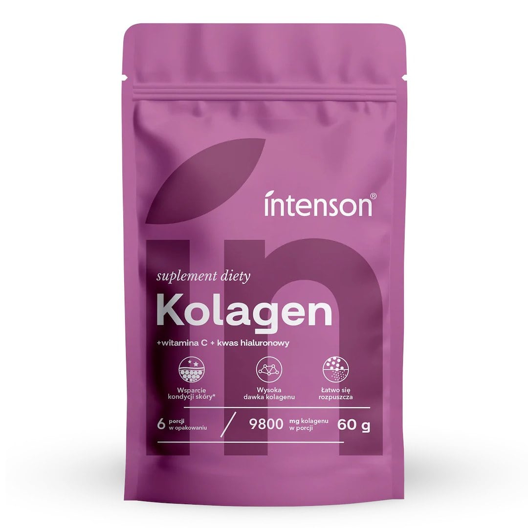 Intenson Kolagen + vitamin C + kyselina hyaluronová 60 g