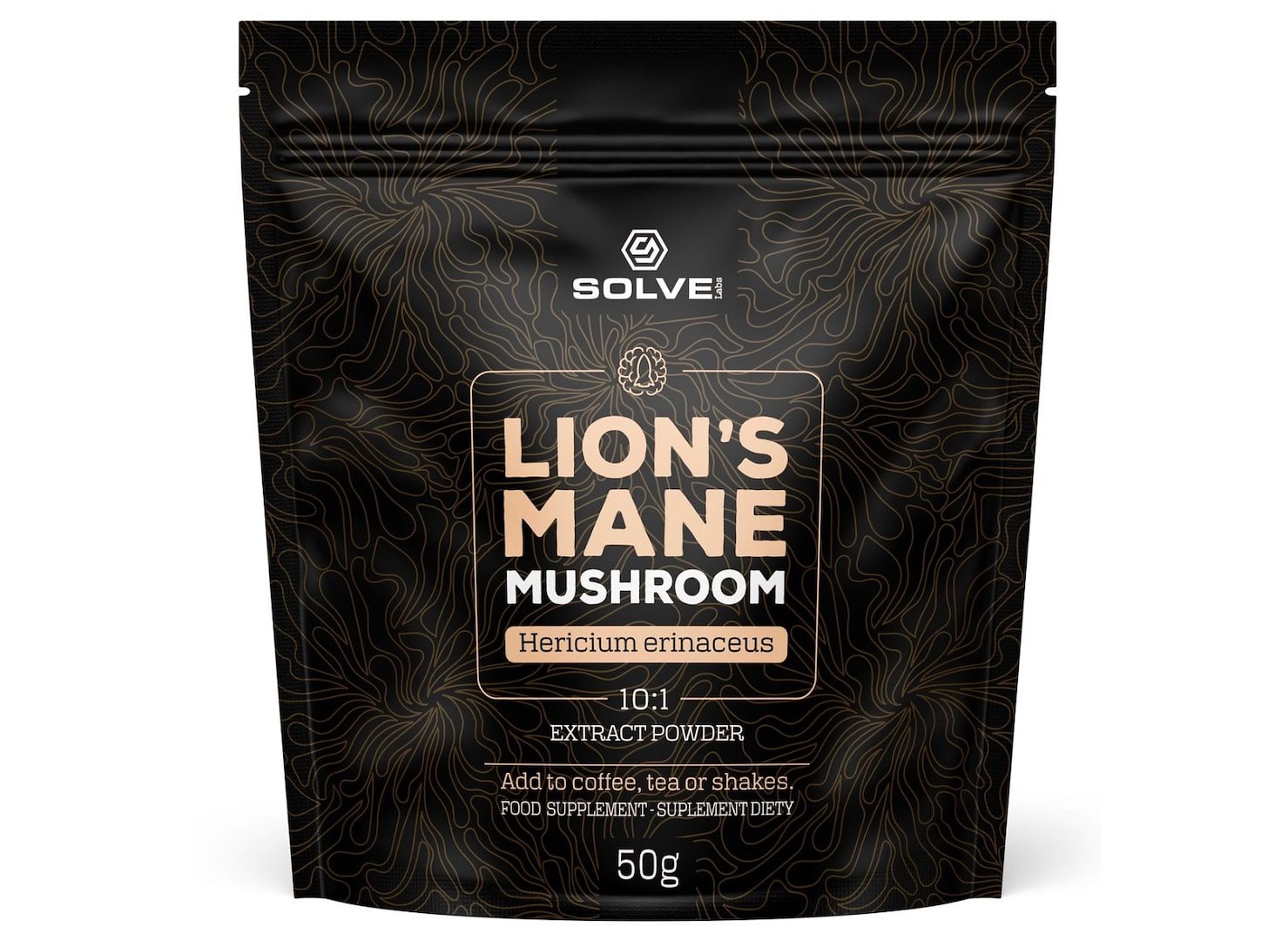 SolveLabs Lion's Mane (Korálovec ježovitý) 10:1 50 g