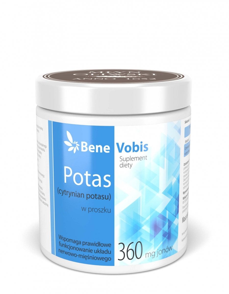 Bene Vobis Draslík (citrát draselný) v prášku 500 g