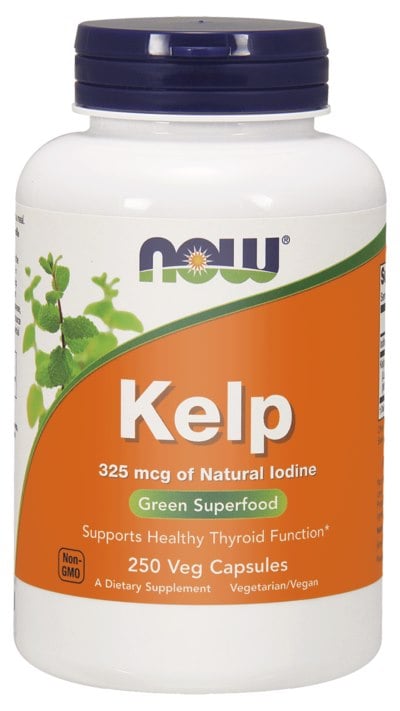 Now Foods Kelp (jód) 325 µg 250 kapsúl