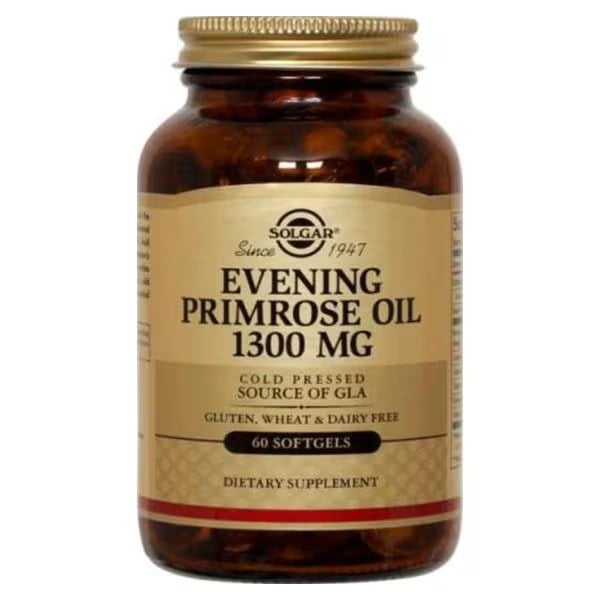 Solgar Evening Primrose Oil (olej z pupalky) 1300 mg 60 kapsúl