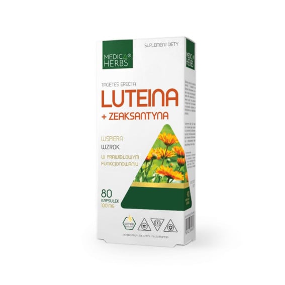 Medica Herbs Lutein + zeaxantin 80 kapslí