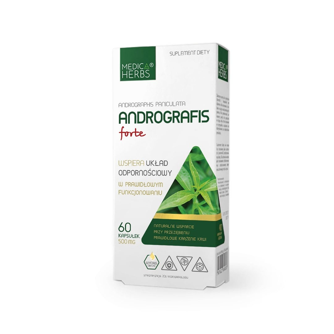 Medica Herbs Andrografis Forte 500 mg 60 kapslí