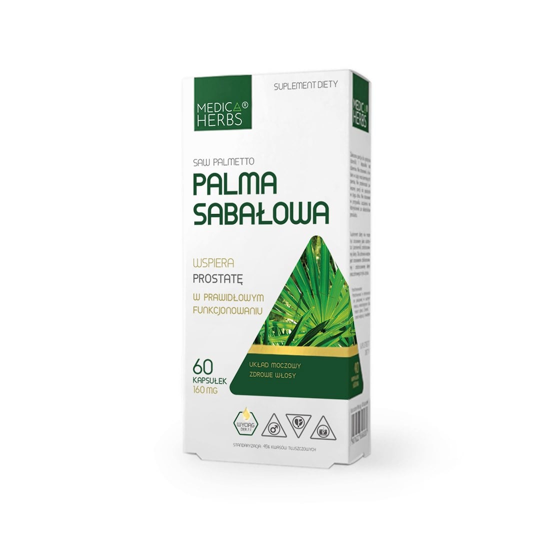 Medica Herbs Palma sabalová (Saw Palmetto) 60 kapsúl
