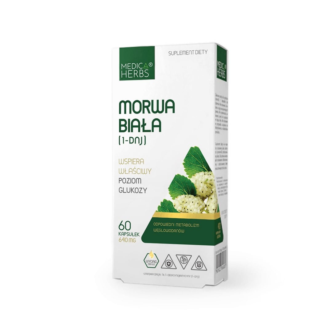Medica Herbs Moruše bílá (1-DNJ) 60 kapslí