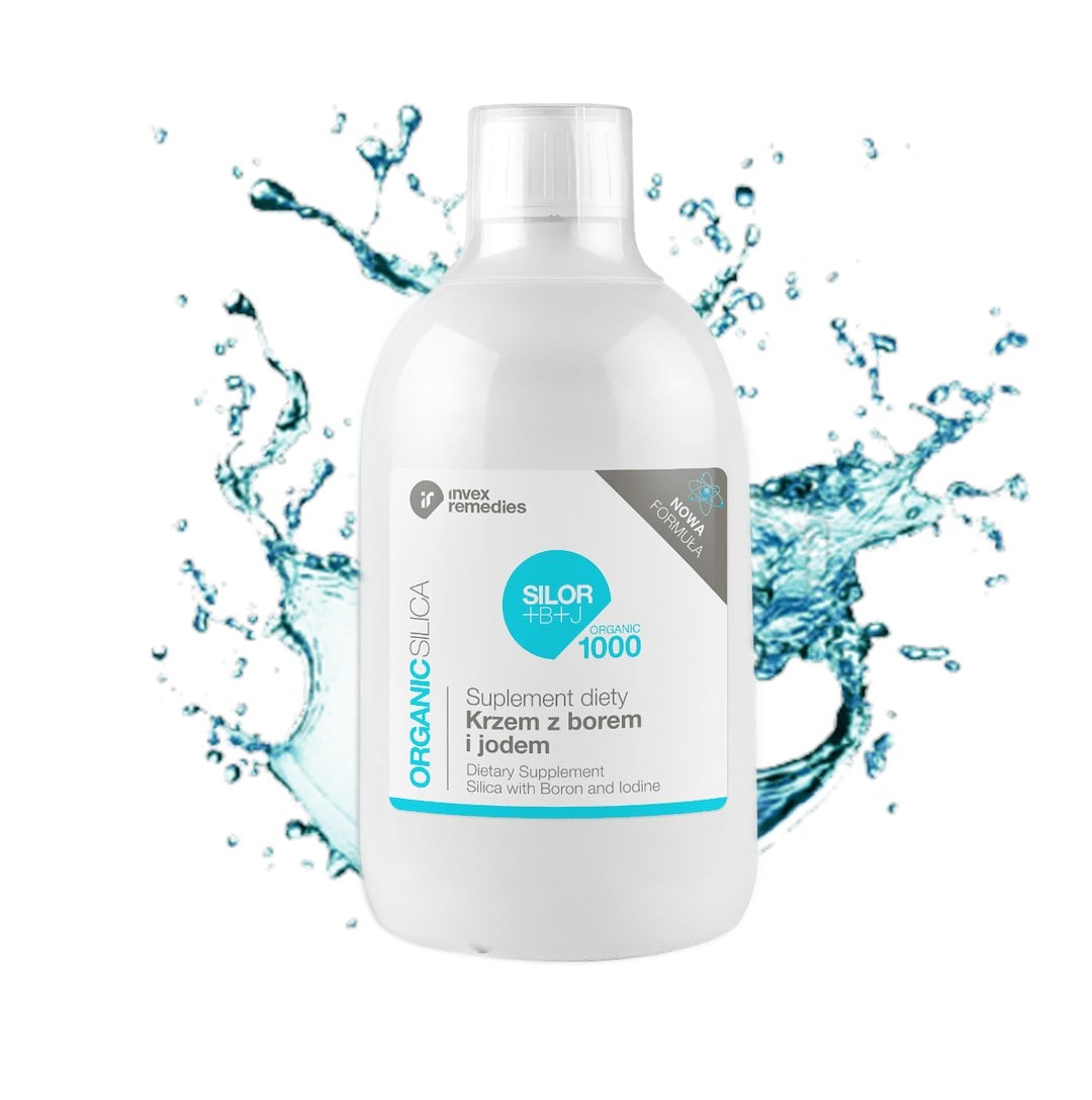 Invex Remedies Silor + B + J organický kremík s bórom a jódom 500 ml