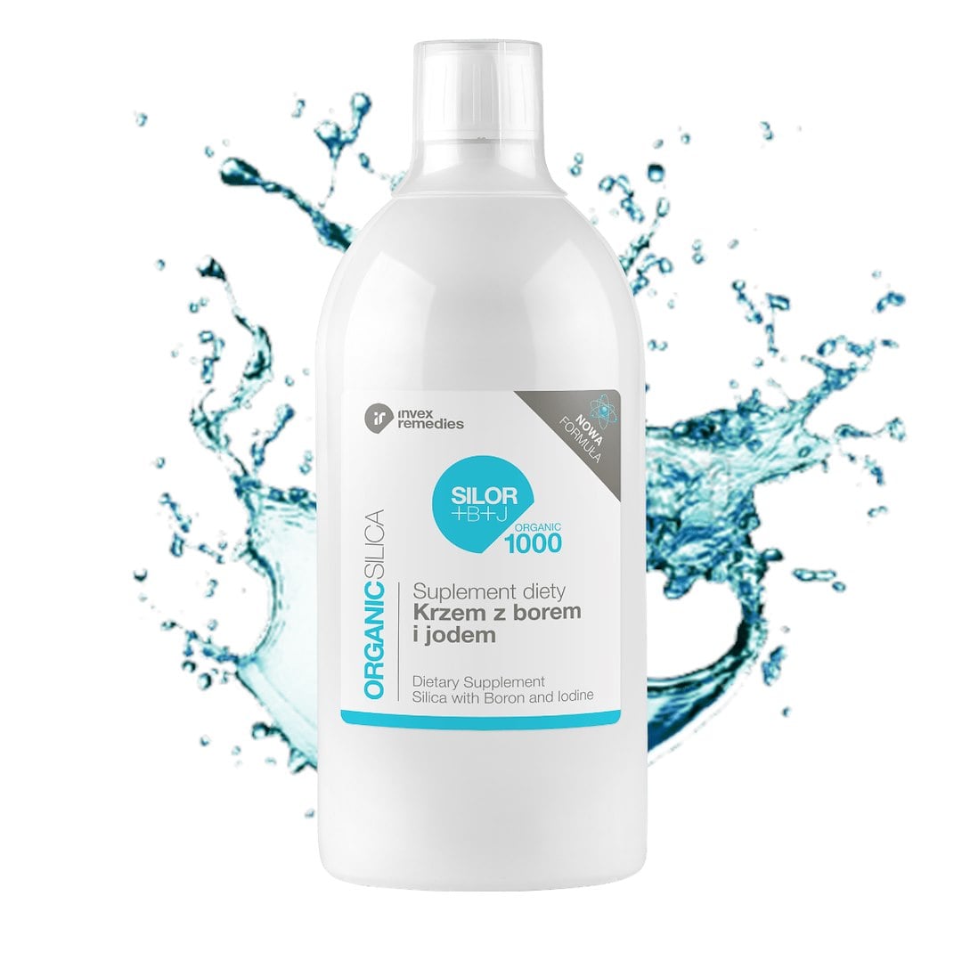 Invex Remedies Silor + B + J organický kremík s bórom a jódom 1000 ml