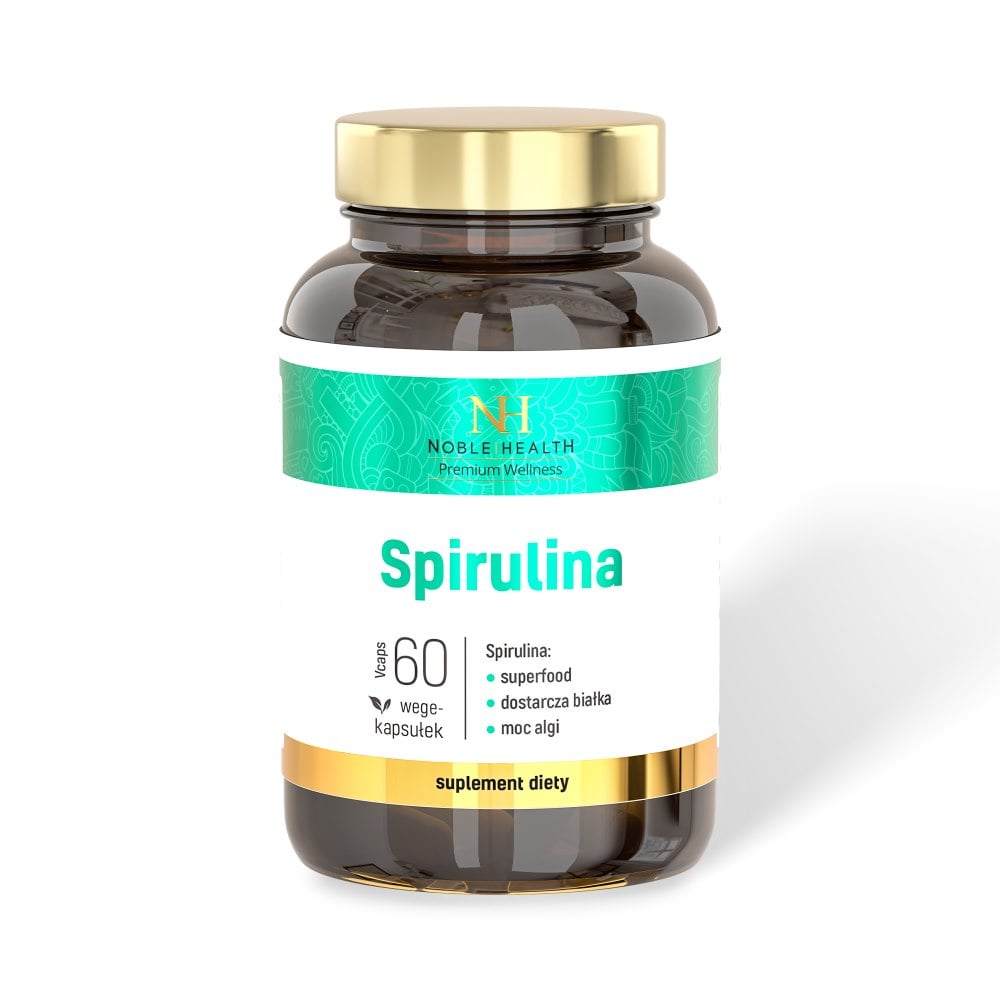 Noble Health Spirulina 60 kapslí