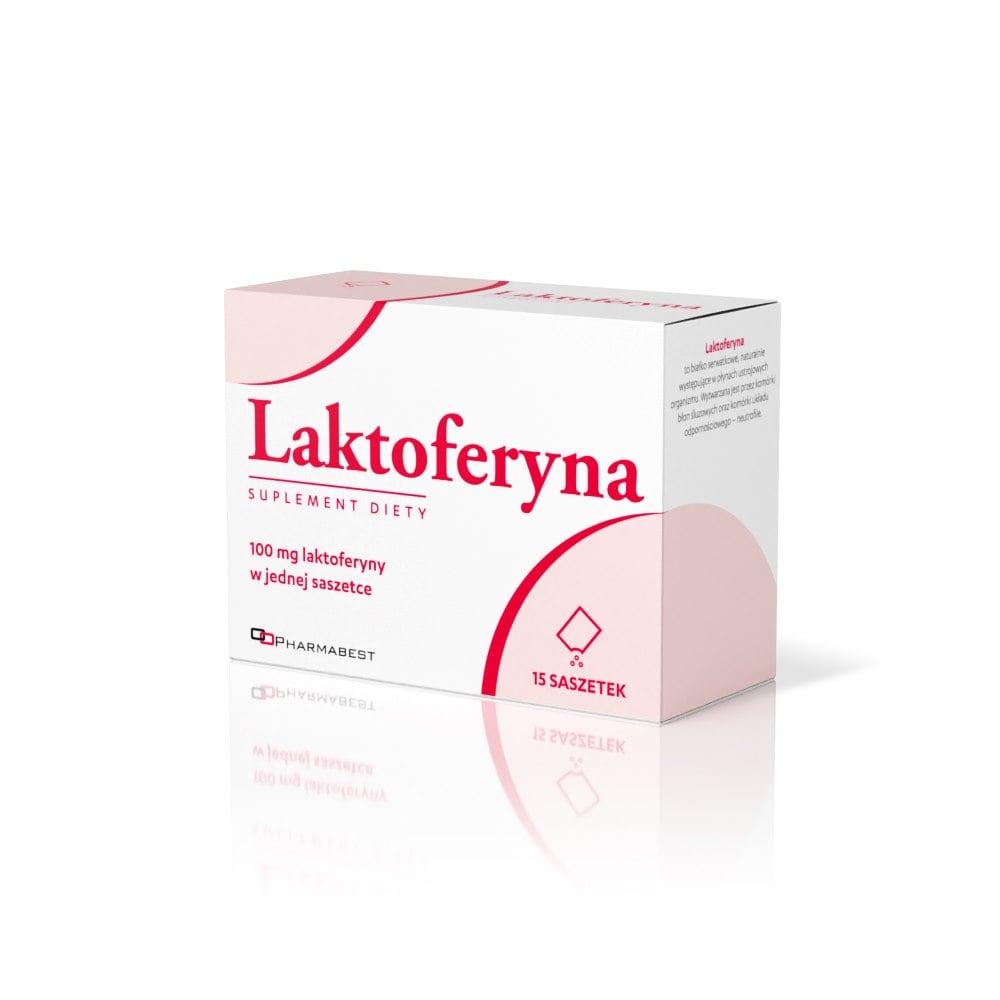 Pharmabest Laktoferin 100 mg 15 sáčků