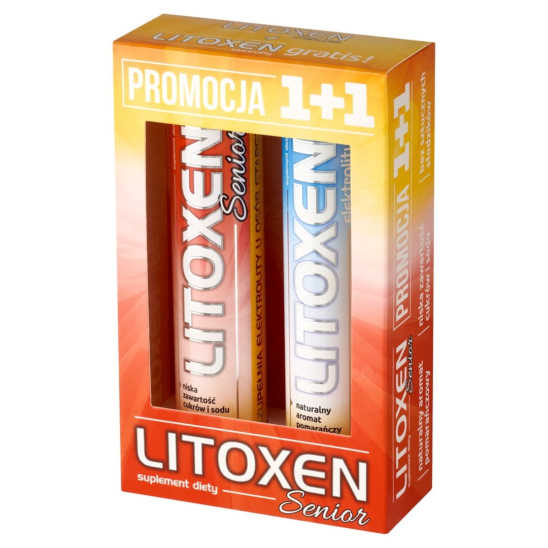 Xenico Litoxen Senior 2x20 šumivých tabliet