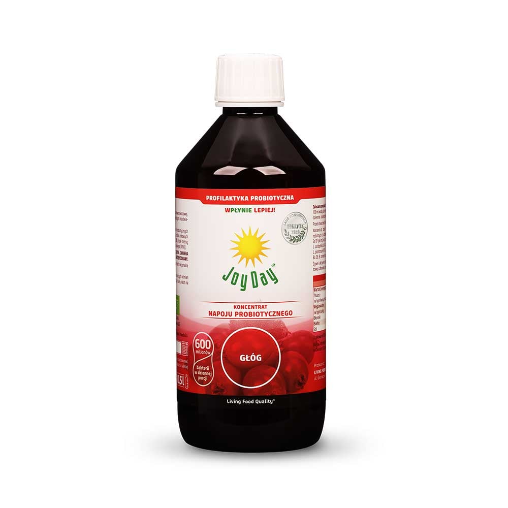JOY DAY koncentrát probiotického nápoja hloh 500 ml