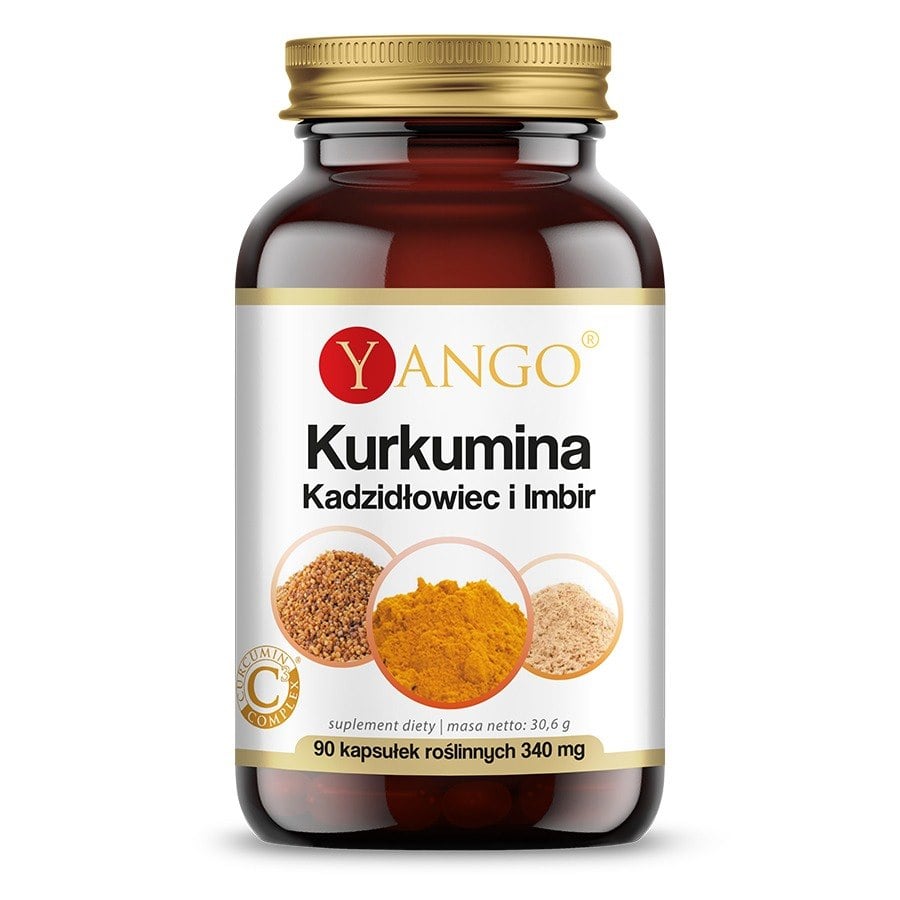 Yango Kurkumín, kadidlovník a zázvor 90 kapsúl