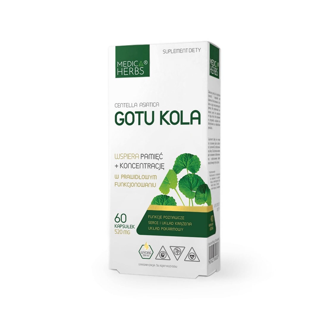 Medica Herbs Gotu kola 60 kapslí